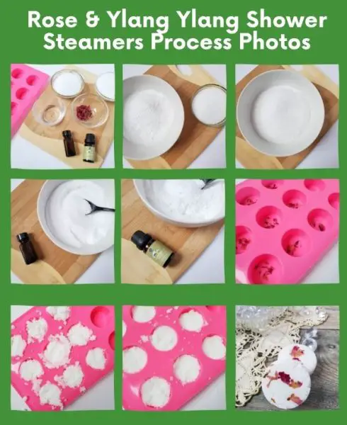 Aromatherapy Shower Steamers Process