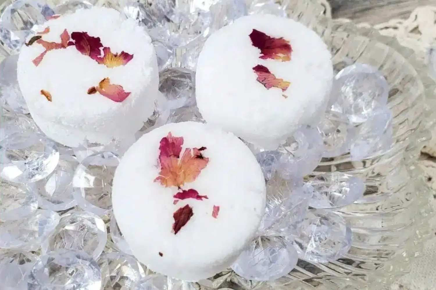 Rose And Ylang-Ylang Aromatherapy Shower Steamers