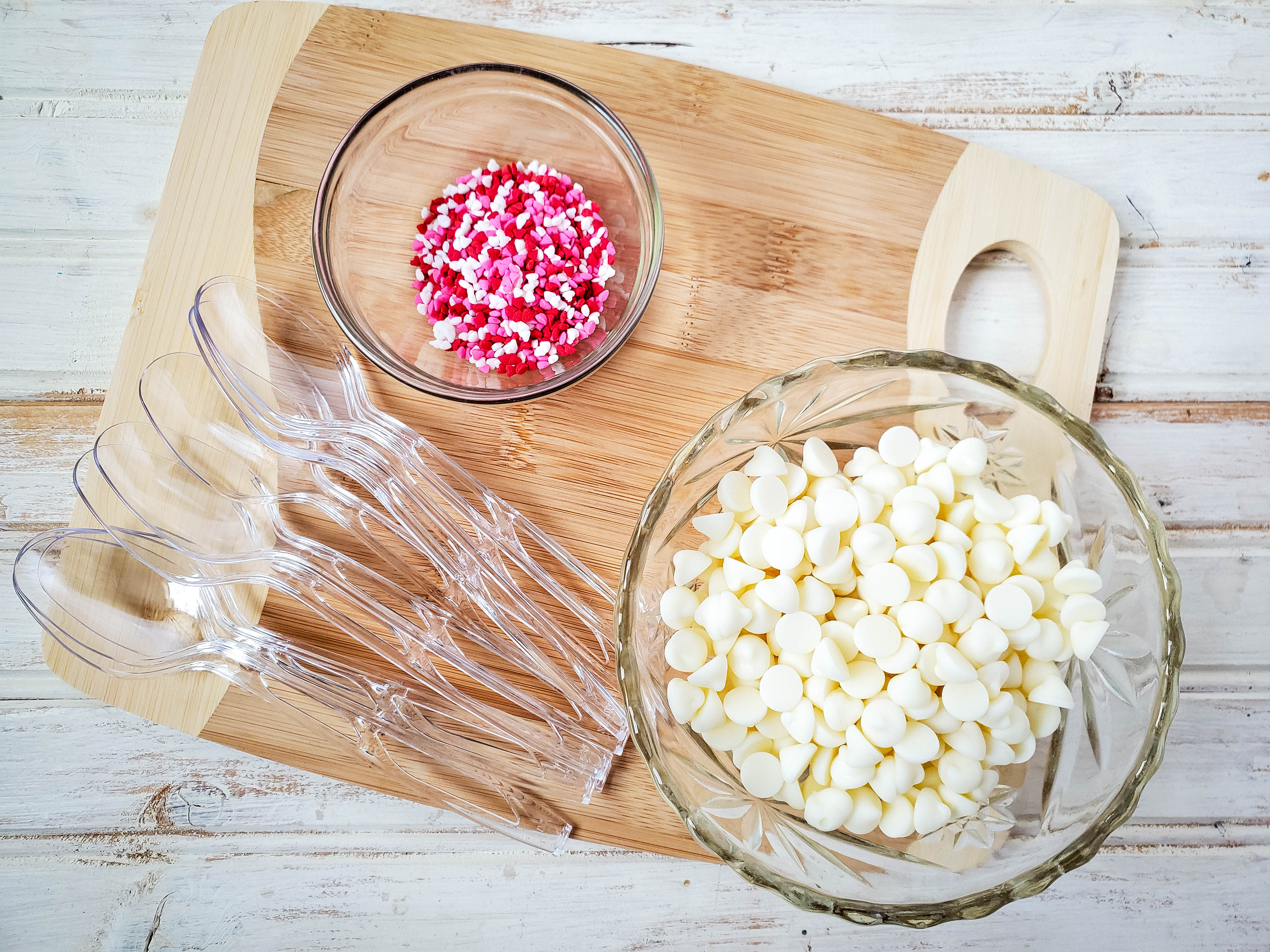 White Chocolate Spoon Stirrers