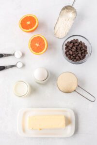 orange breakfast muffins