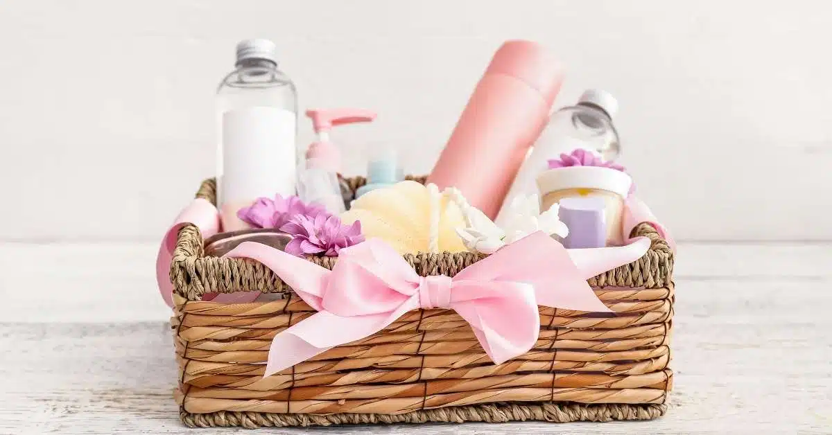 spa themed gifts are perfect baby shower prizes