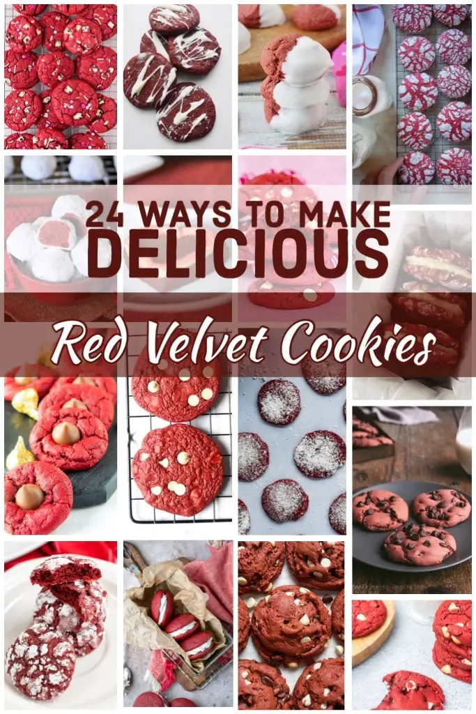 21 + Ways To Make Delicious Red Velvet Cookies 