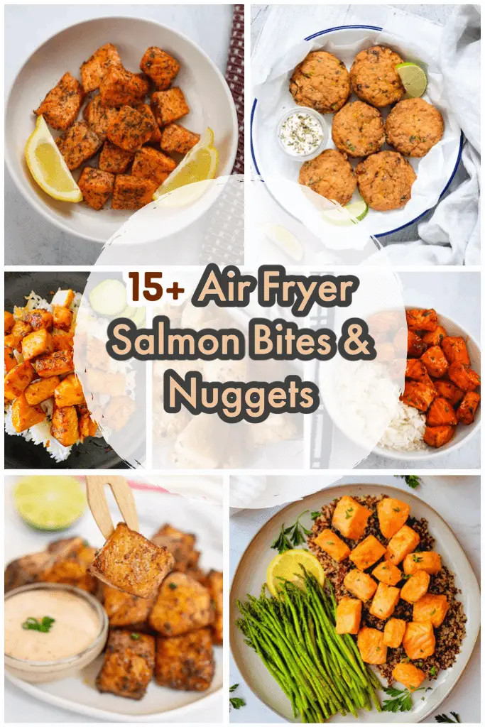 15+ Air Fryer Salmon Bites & Nuggets easy recipe