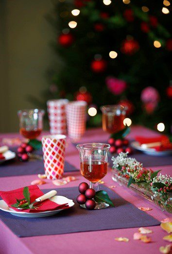 5 original ideas to decorate the table at Christmas