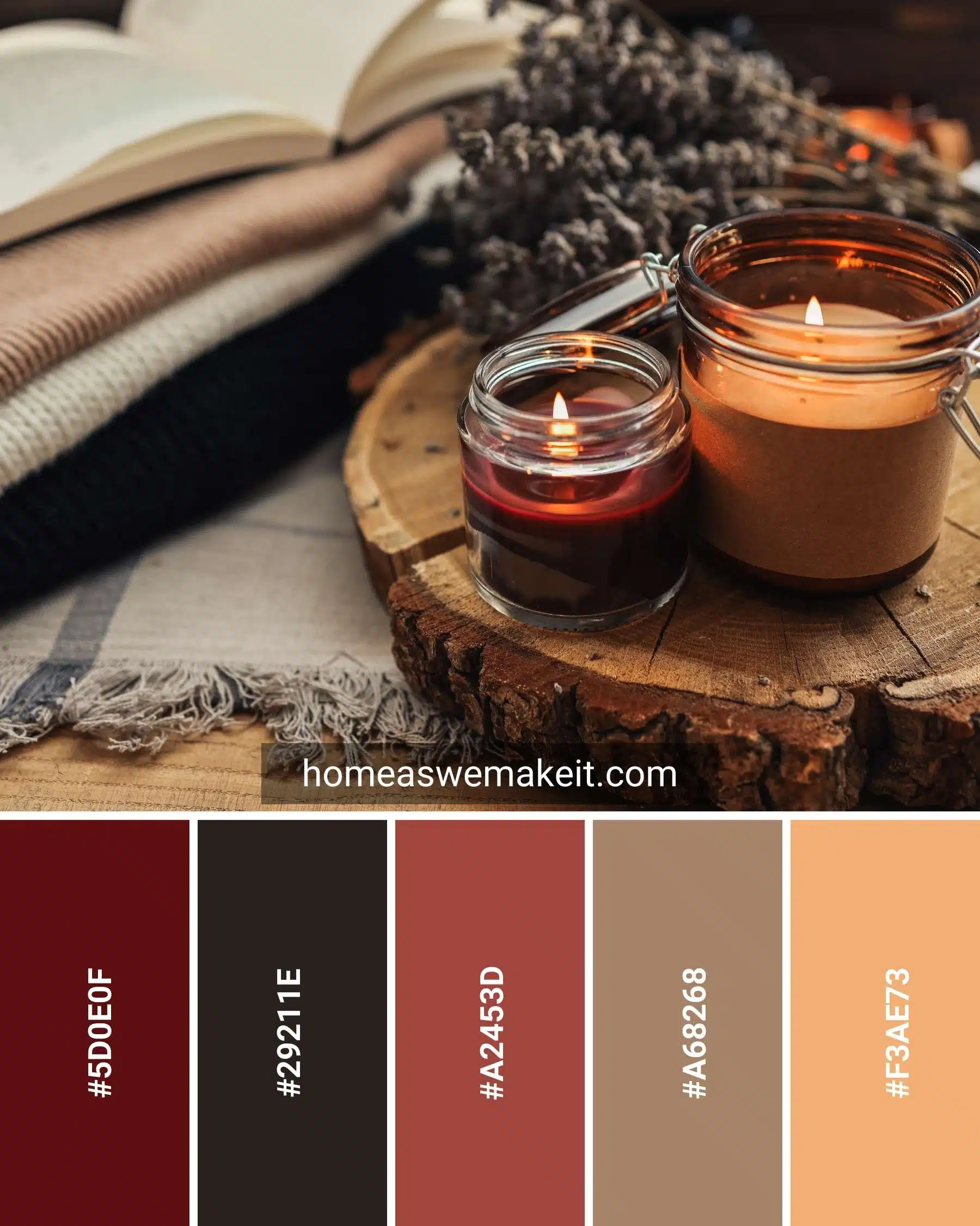 autumn aesthetic color palette