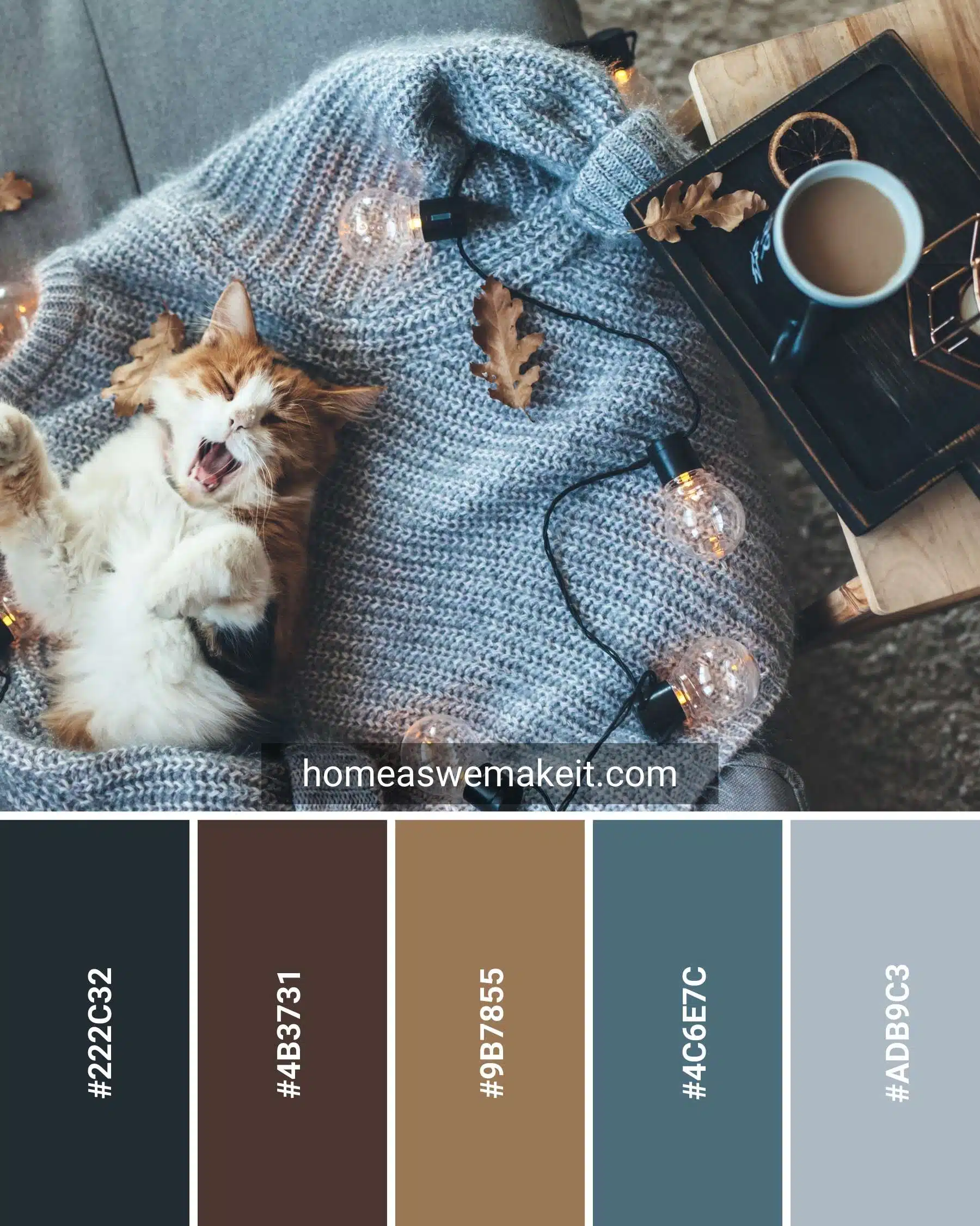 fall aesthetic color palette