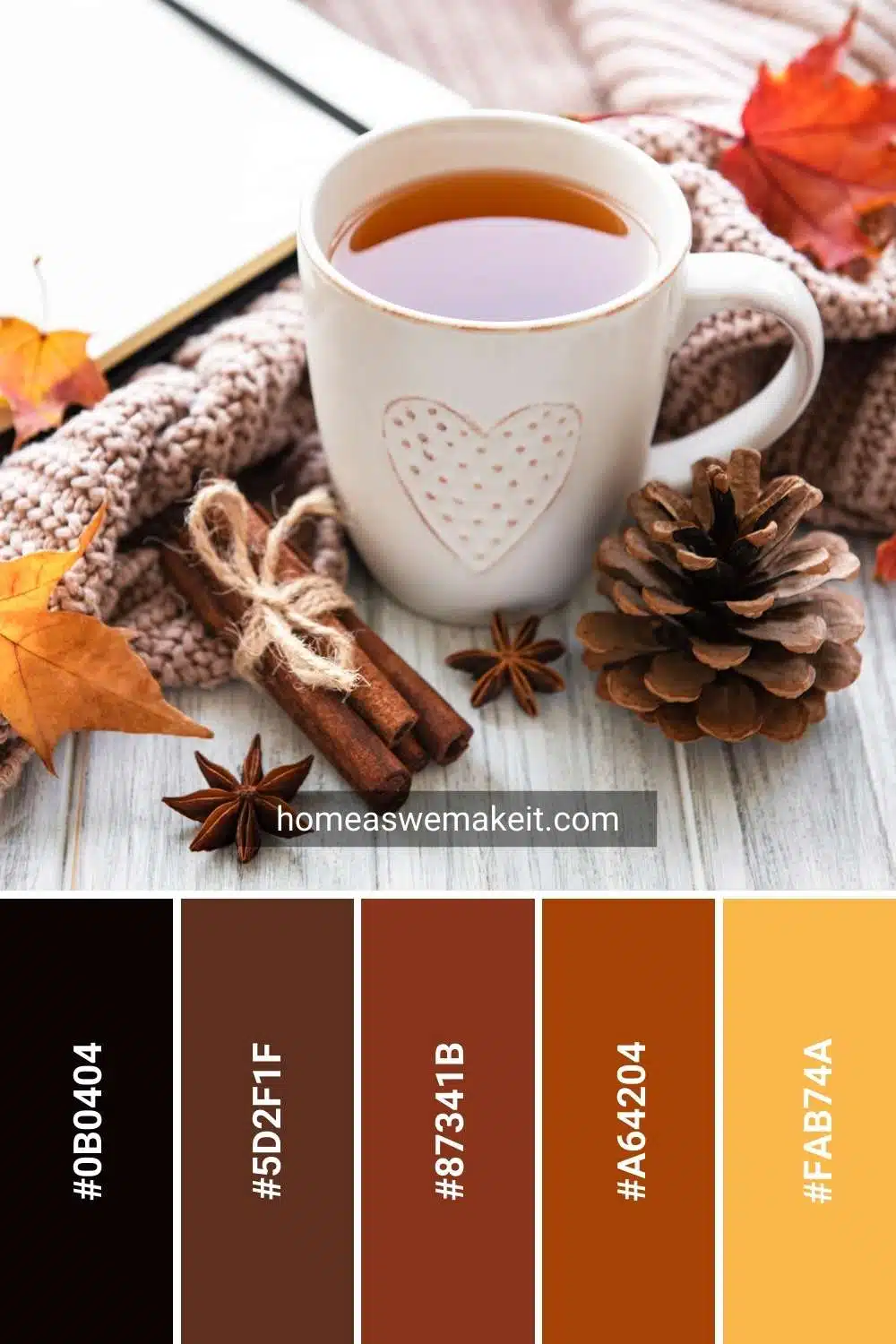 fall scene color scheme