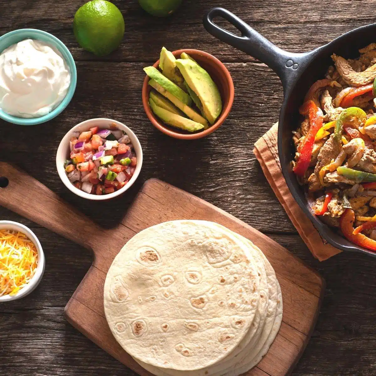 fajita topping ideas. how to serve fajitas