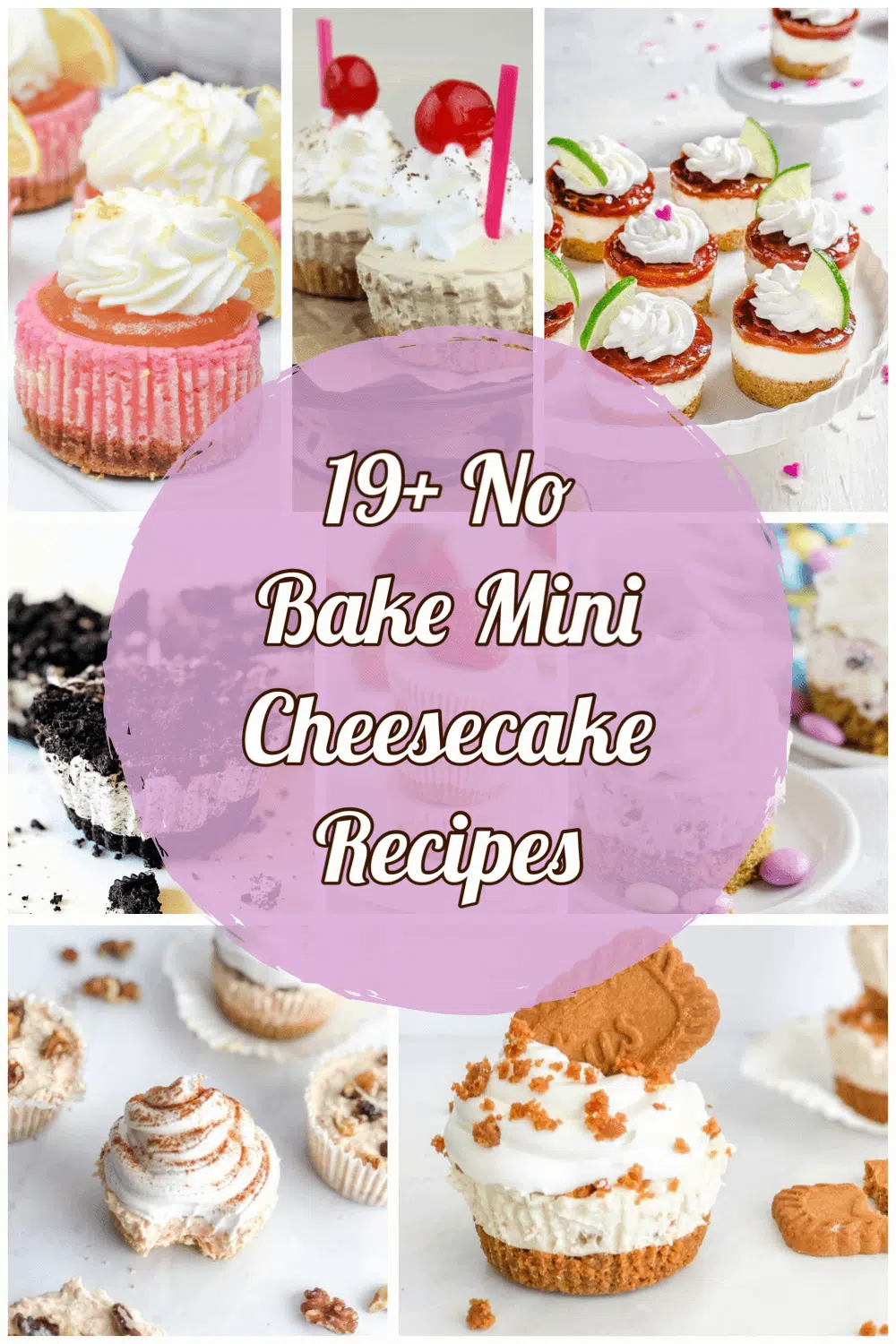 19+ No Bake Mini Cheesecake Recipes Pinterest