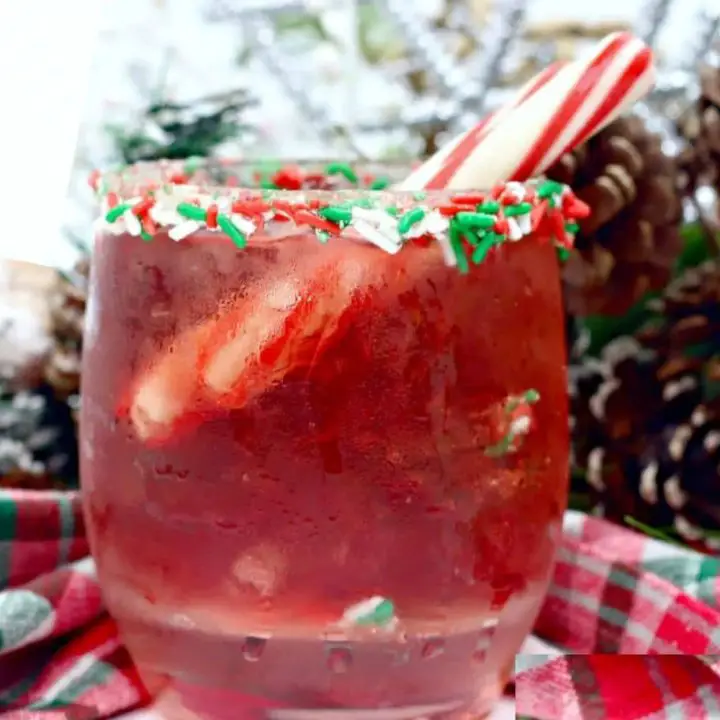Candy Cane Christmas Cocktail