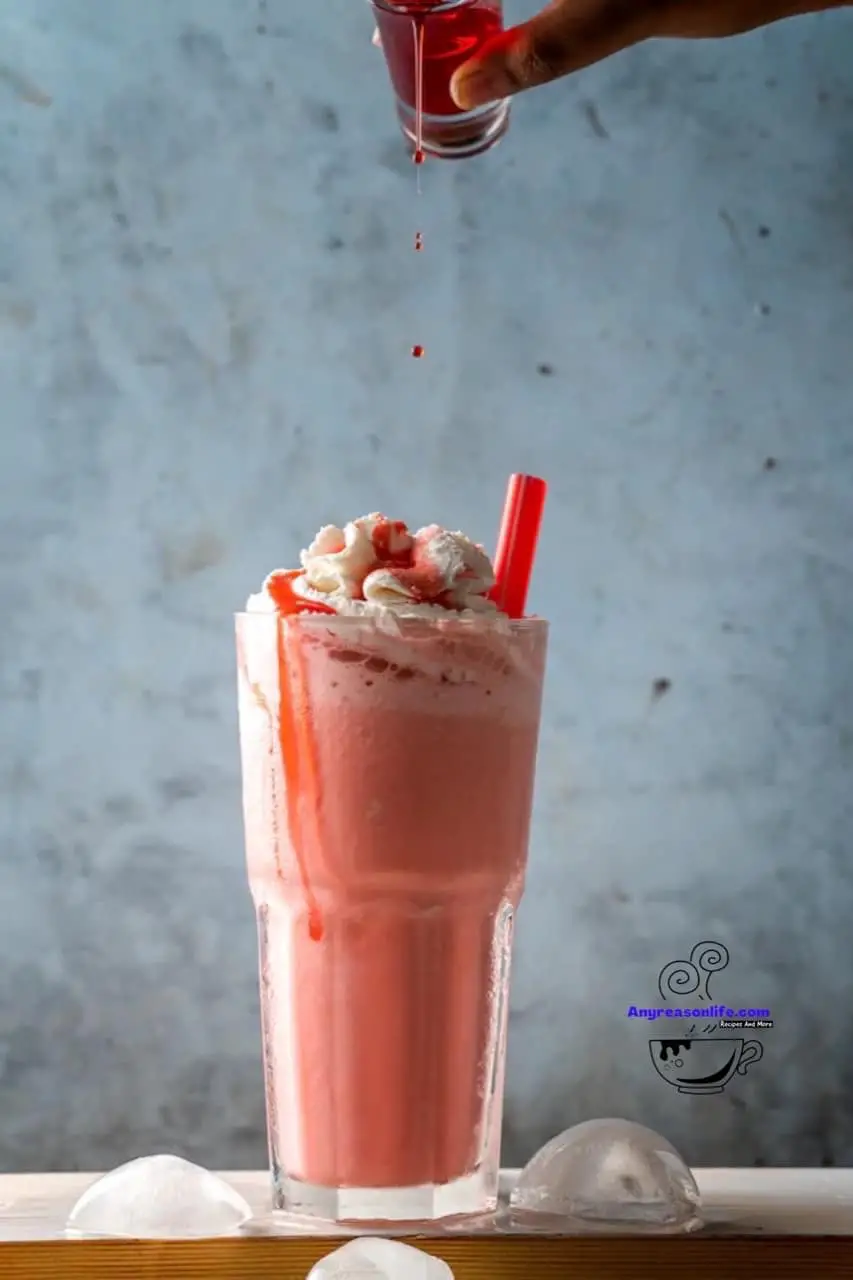 Alcoholic Cherry Boozy Milkshake Recipe With liquor