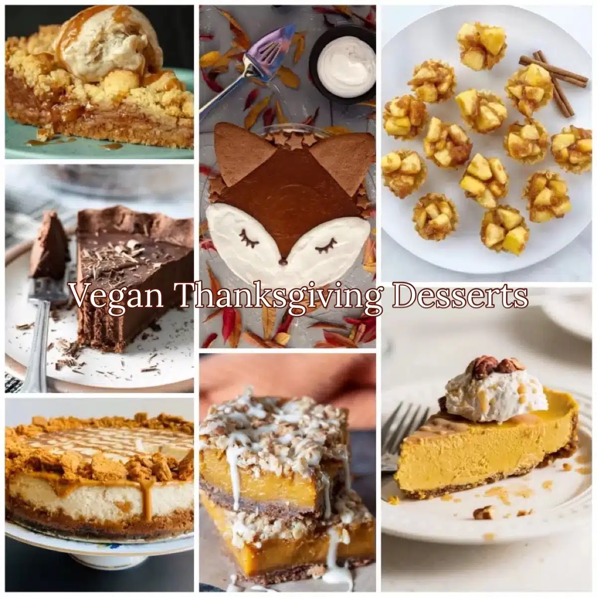 Vegan Thanksgiving Desserts Recipes