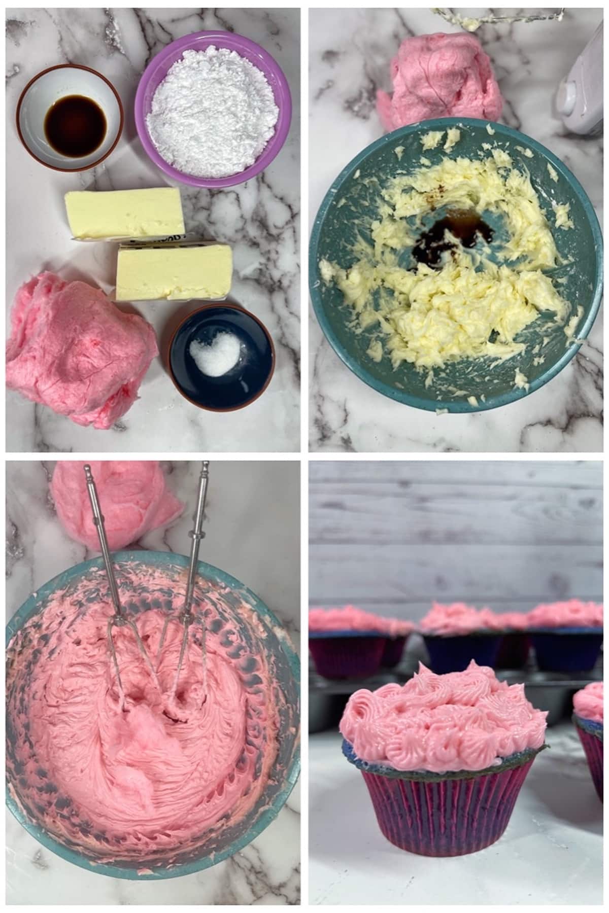 cotton candy buttercream frosting recipe