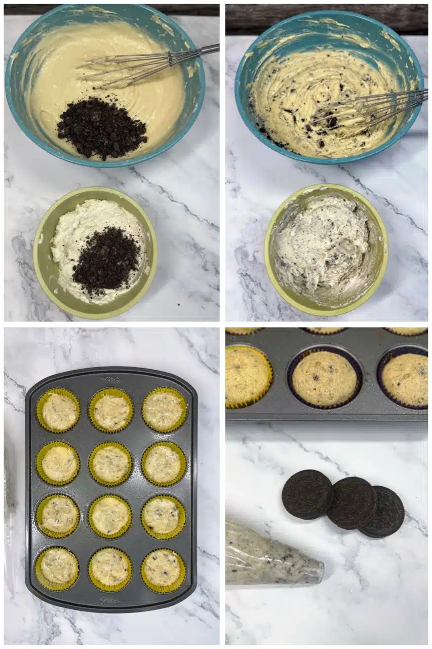 homemade oreo cupcakes with buttercream frosting recipe