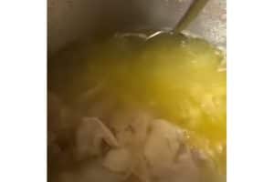 Cook until chicken softened