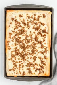 sausage gravy pizza instructions