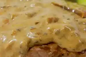 Remove the sauce from the heat and serve