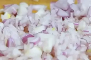 chop the shallots
