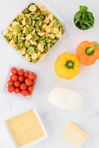 Italian tortellini pasta salad ingredients