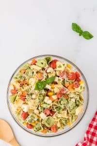 how to make Italian tortellini pasta salad