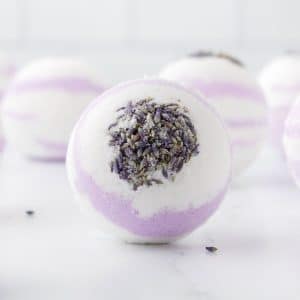 lavender bath bombs