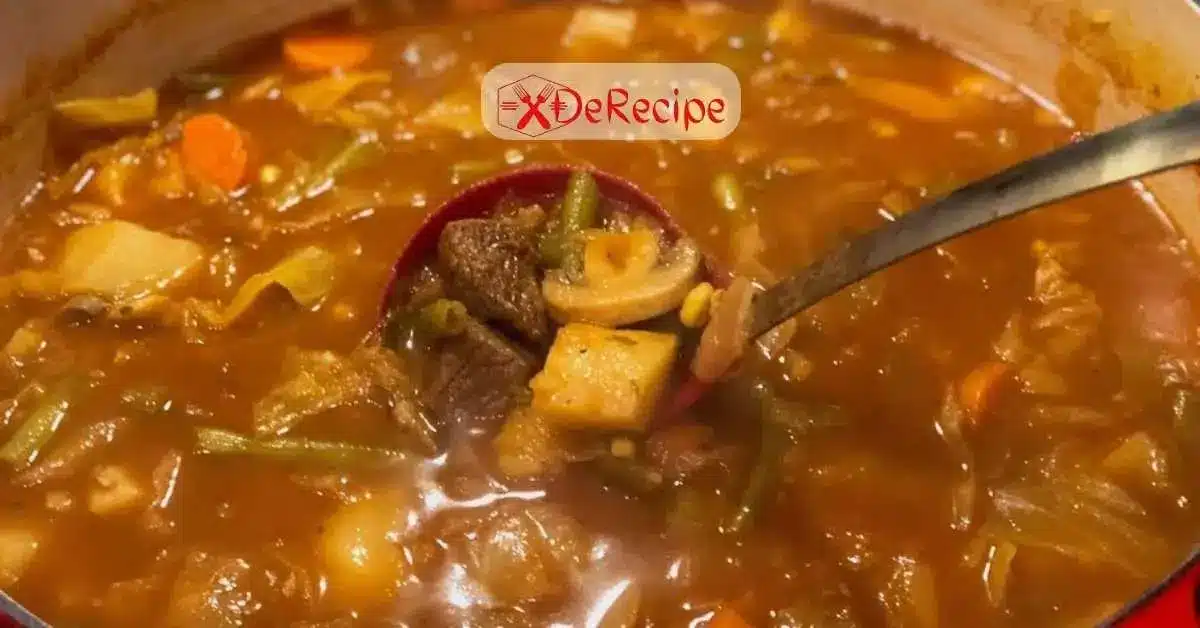 Cajun Ninja Beef and Vegetable Soup Recipe