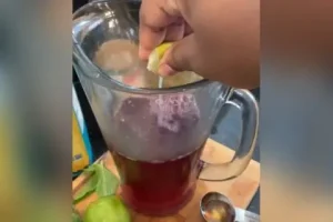 Squeeze in Lime Juice