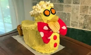 Bluey Duck Cake Recipe