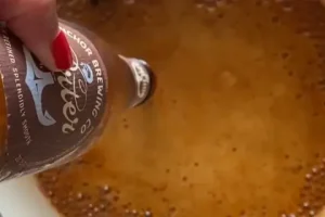Simmer with Beer and Broth