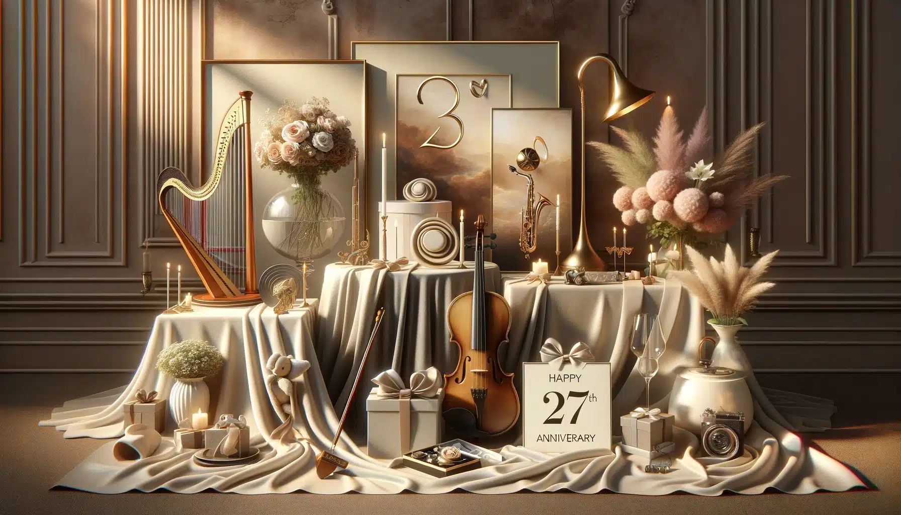 Gifts for Your 27th Wedding Anniversary
