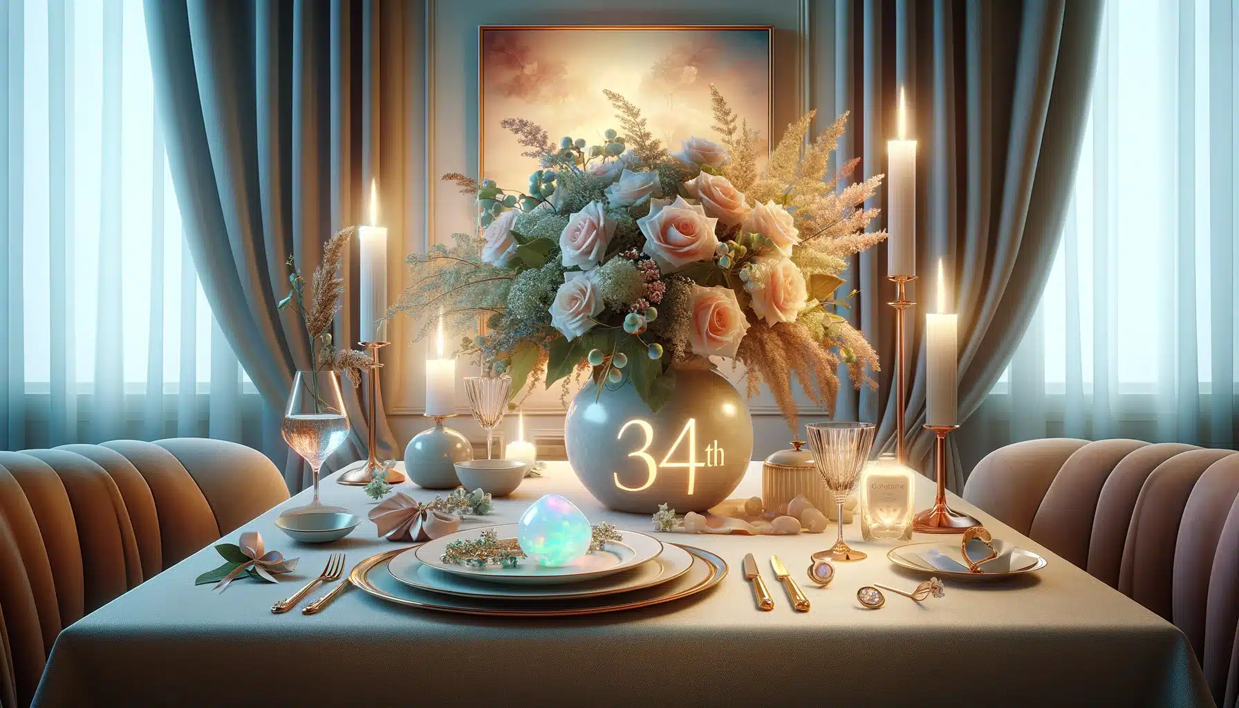 34th Wedding Anniversary Overview