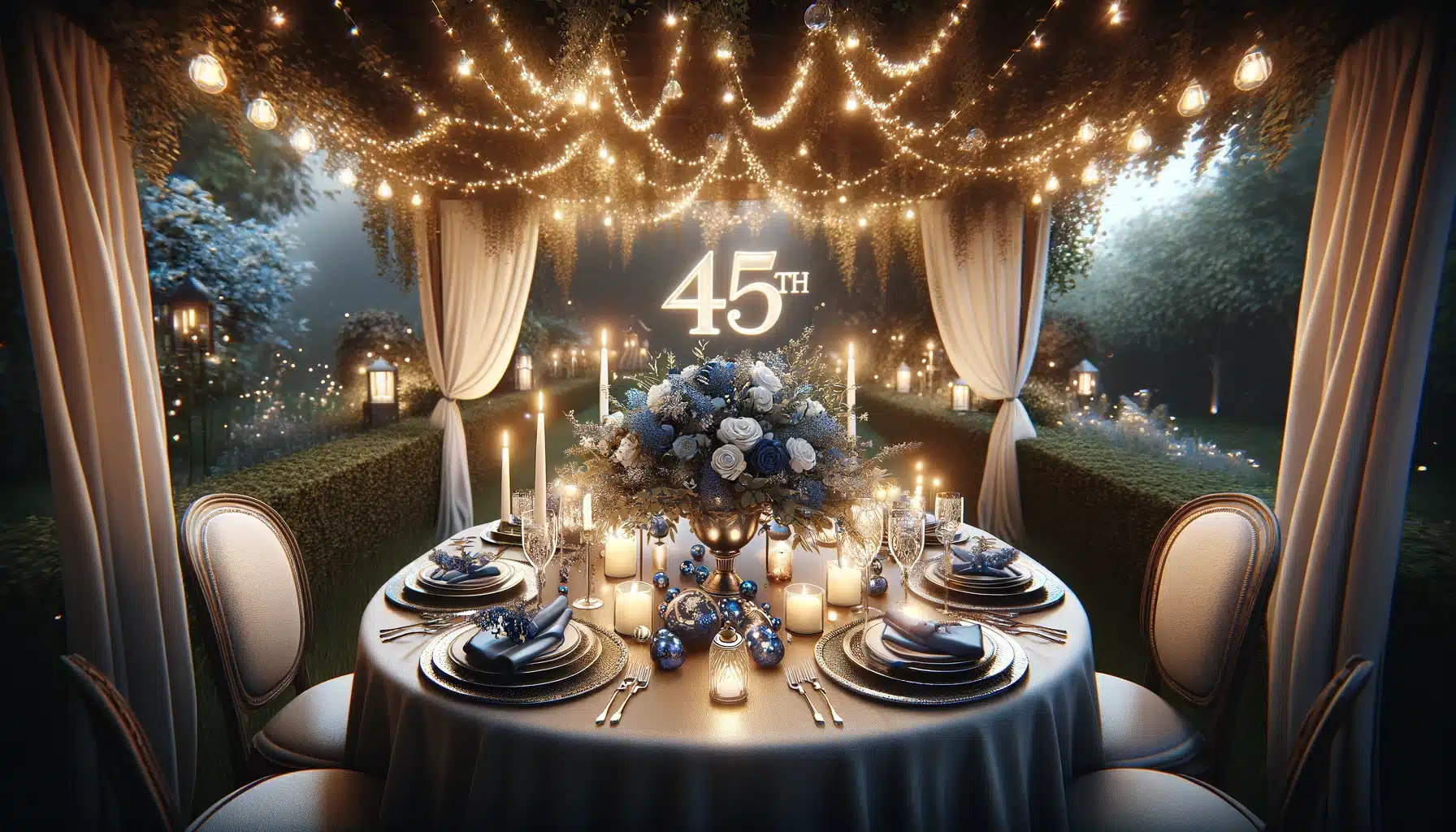 An Overview of the 45th Wedding Anniversary