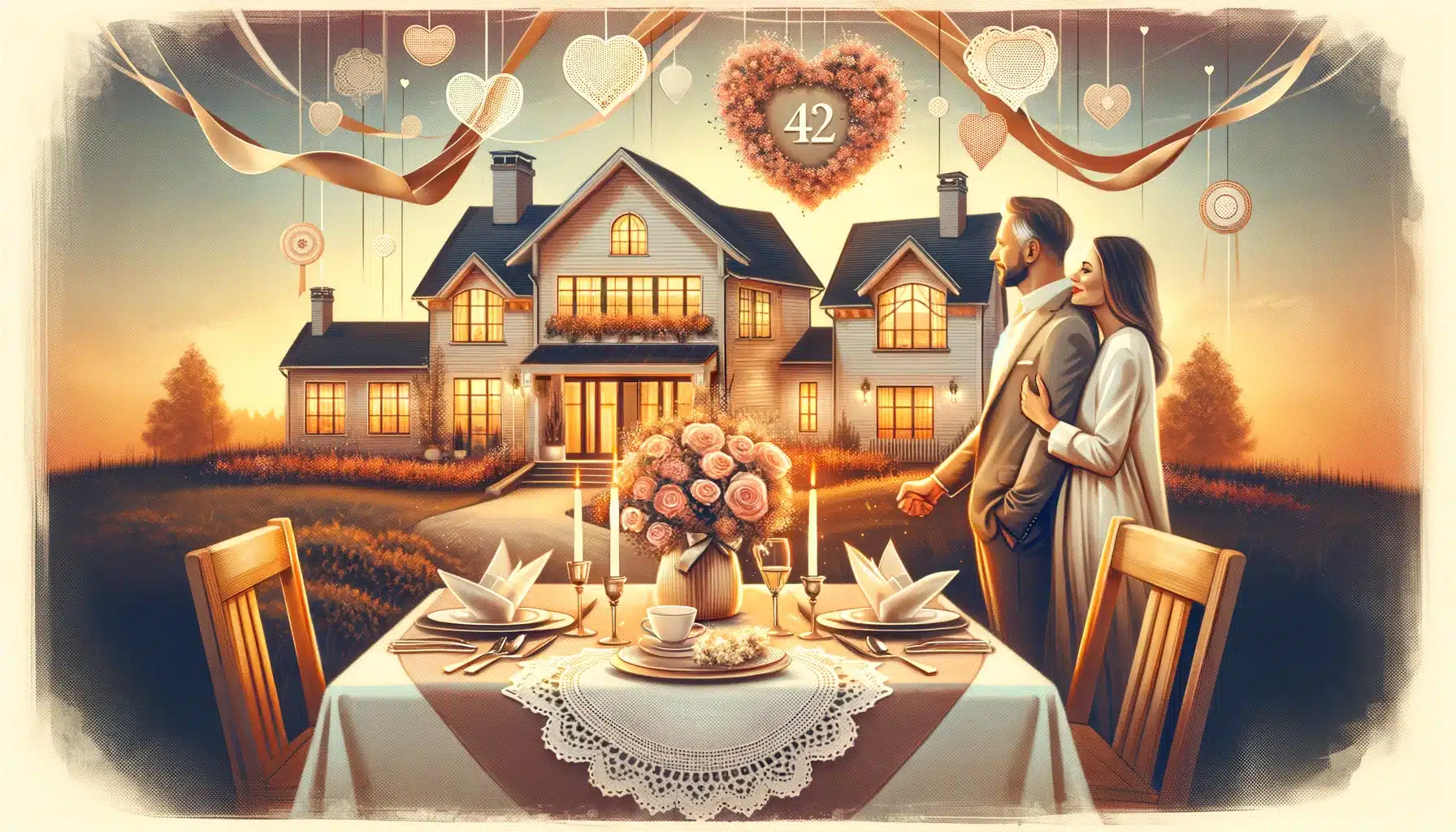 Celebration tips for 42nd Wedding Anniversary