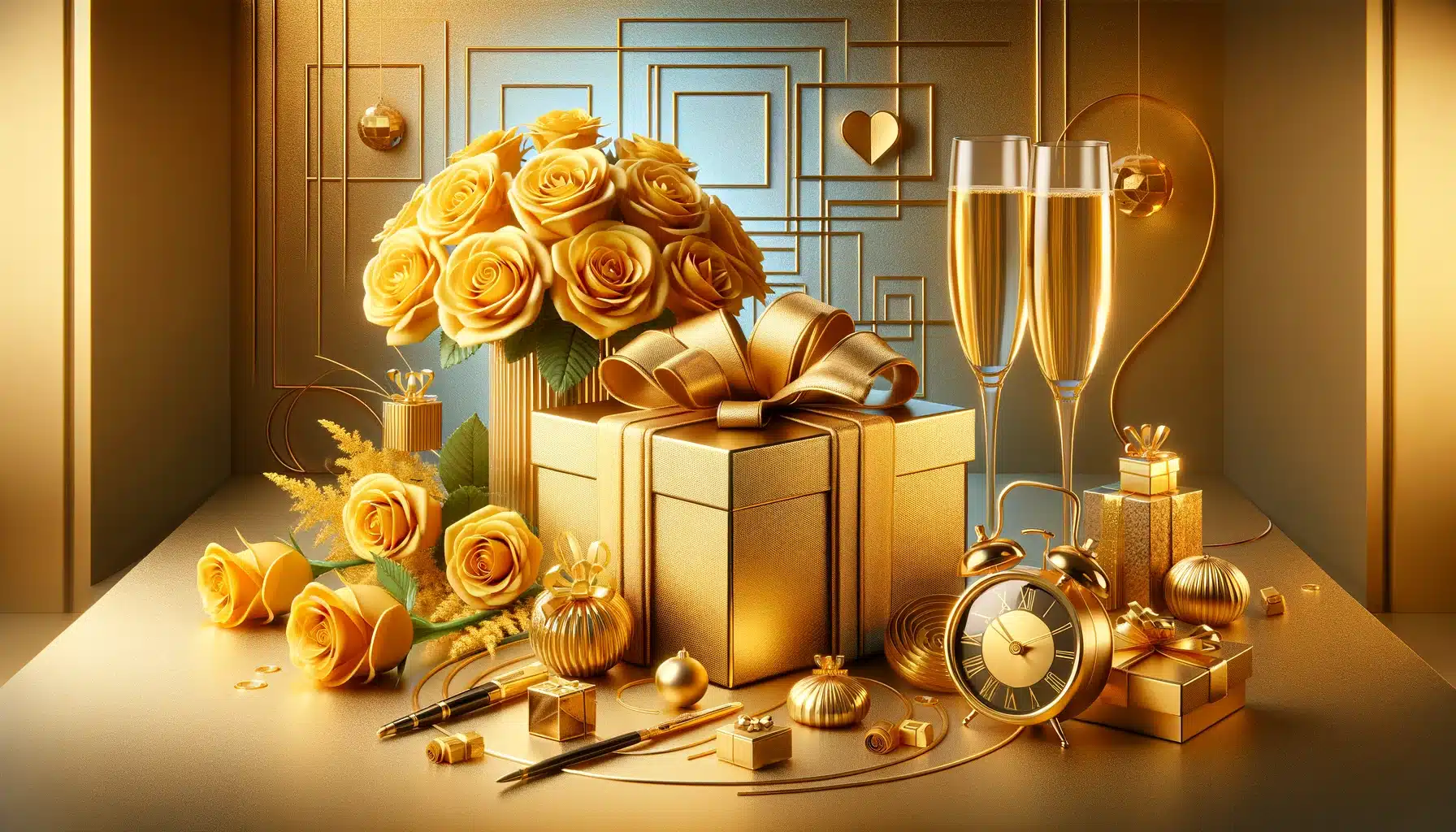 Gifts for the 50th Wedding Anniversary