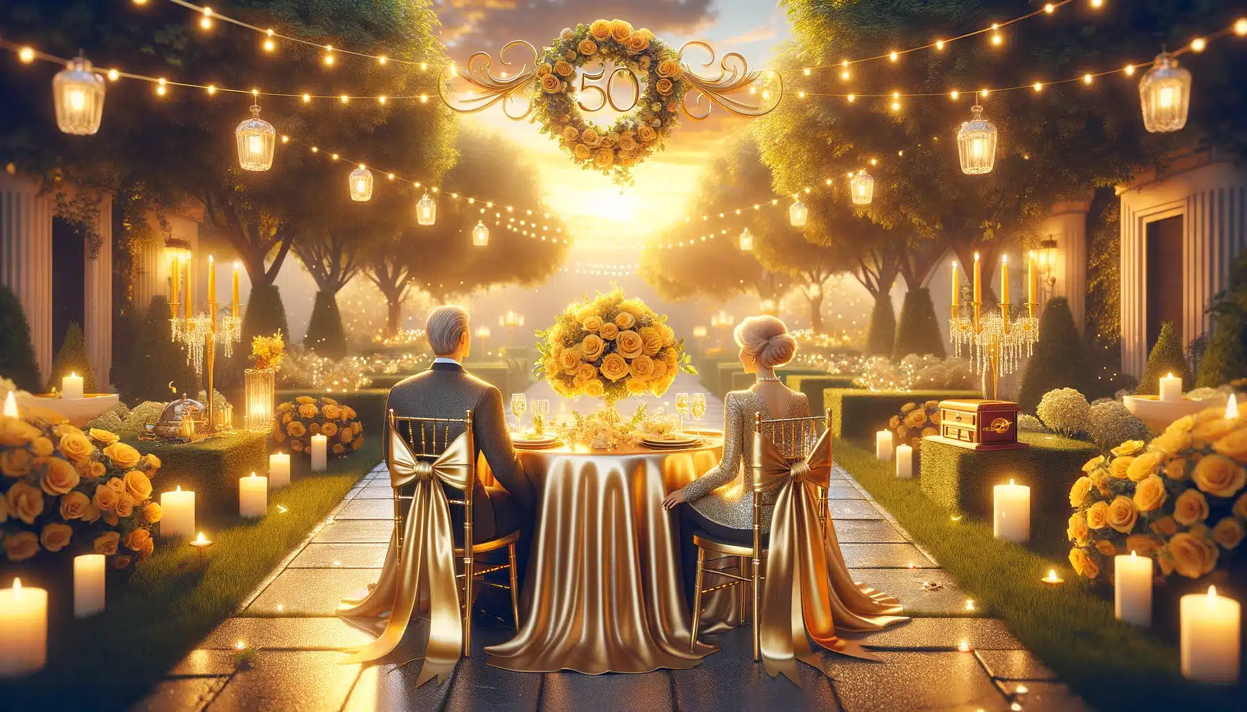 Celebration Tips for the 50th Wedding Anniversary