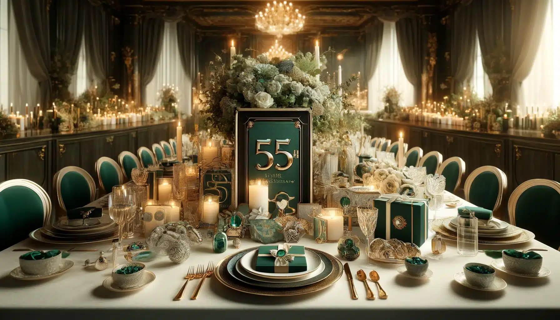 Gifts for the 55th Wedding Anniversary