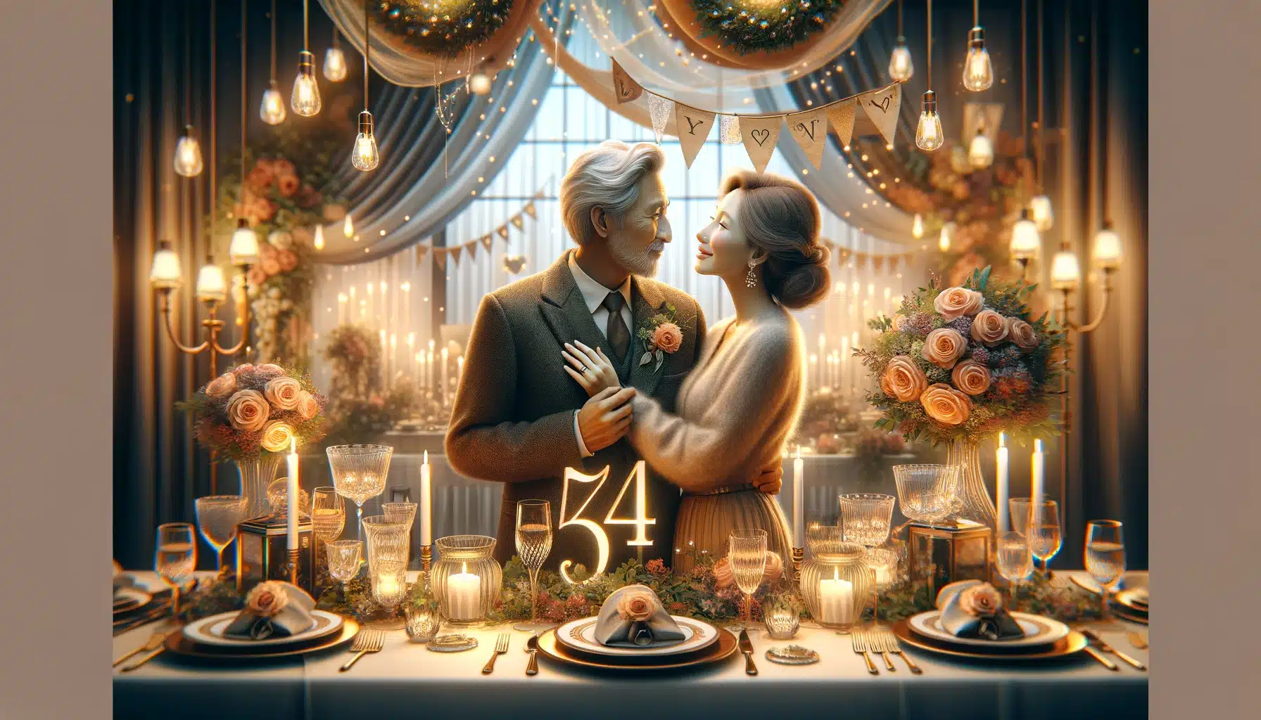 Celebration tips for the 54th Wedding Anniversary