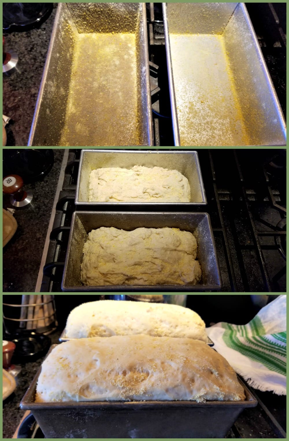 Amish Community Cookbook, English Muffin Bread