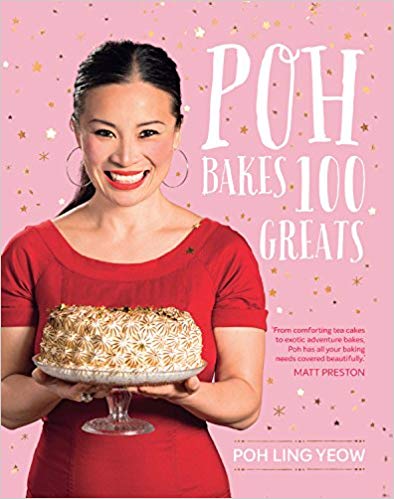 Poh Bakes 100 Greats by Poh Ling Yeow – Cookbook Review with a Recipe for Upside Down Polenta Cake with Balsamic Caramel