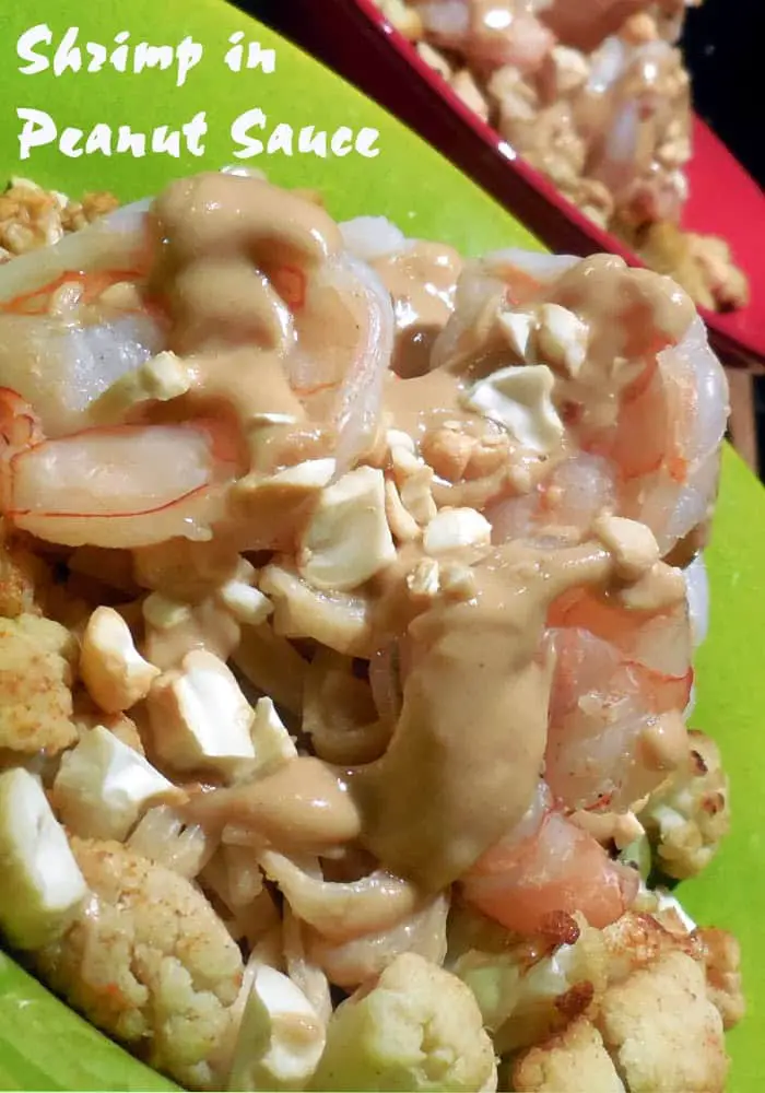 Shrimp Recipe: Shrimp in Peanut Sauce