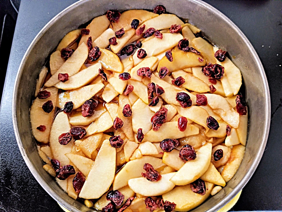 add dried cranberries