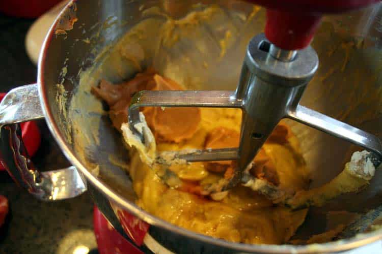 add peanut butter