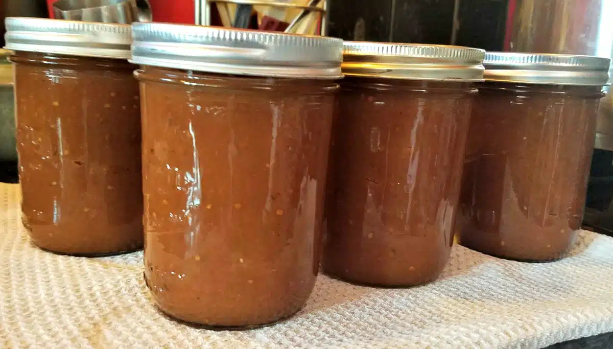 canning tomato recipes, apple barbecue sauce,
