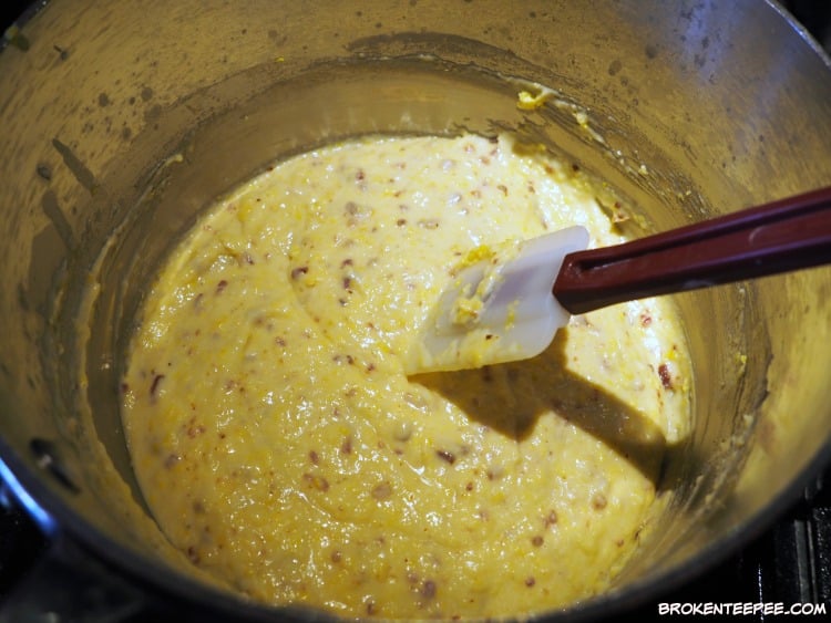 Bacon Corn Souffle,, how to make