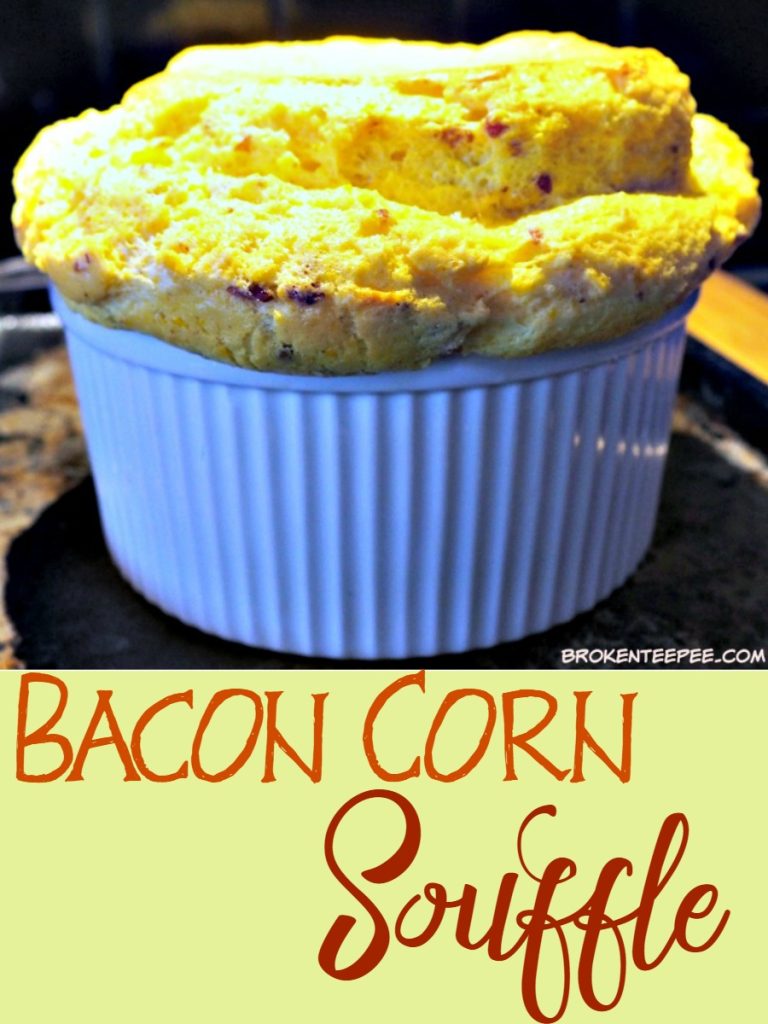 Bacon Corn Souffle