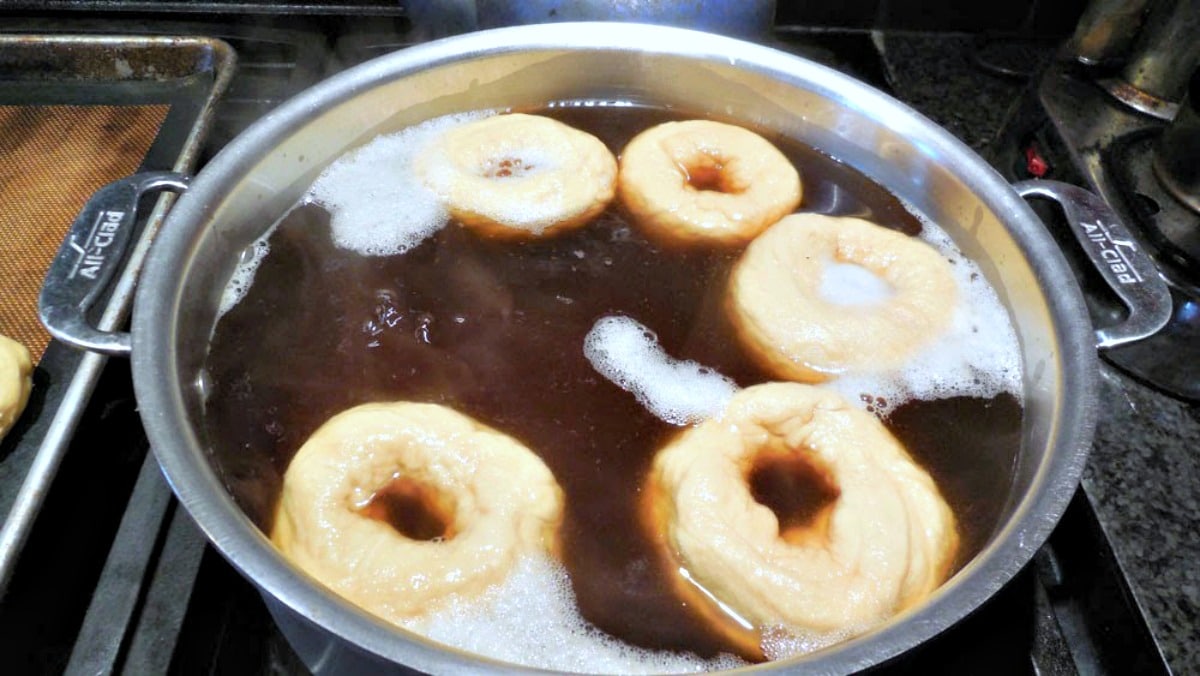 homemade bagels, making homemade bagels, bagels