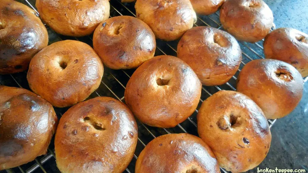 cinnamon raisin bagels