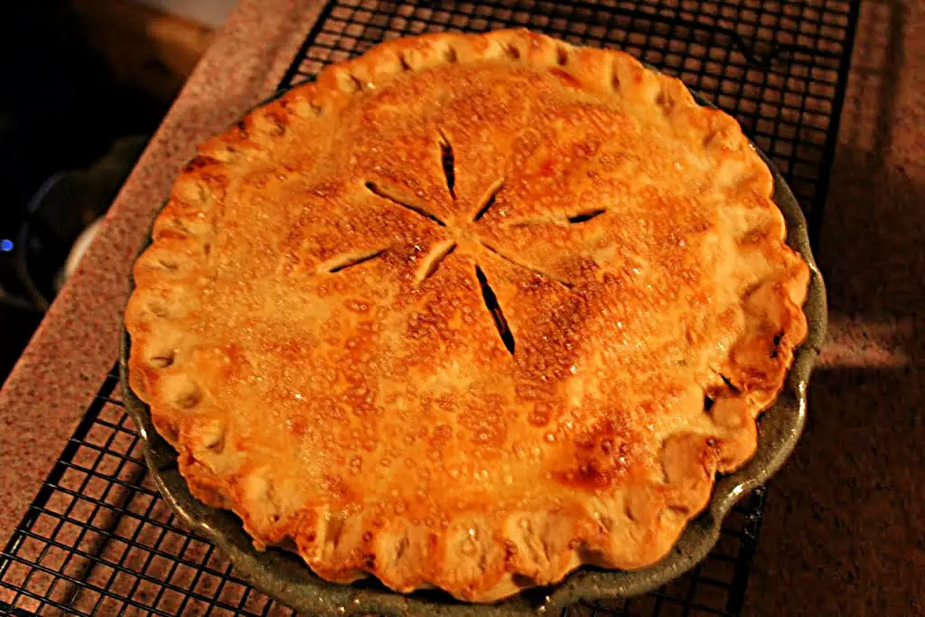 Apple Pie Made with White Whole Wheat Flour Crust