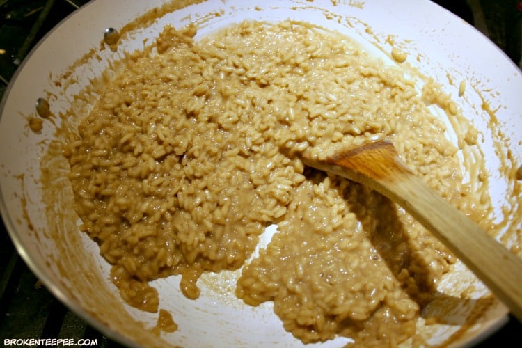 Risotto recipe, Beer Cheese Risotto, making risotto