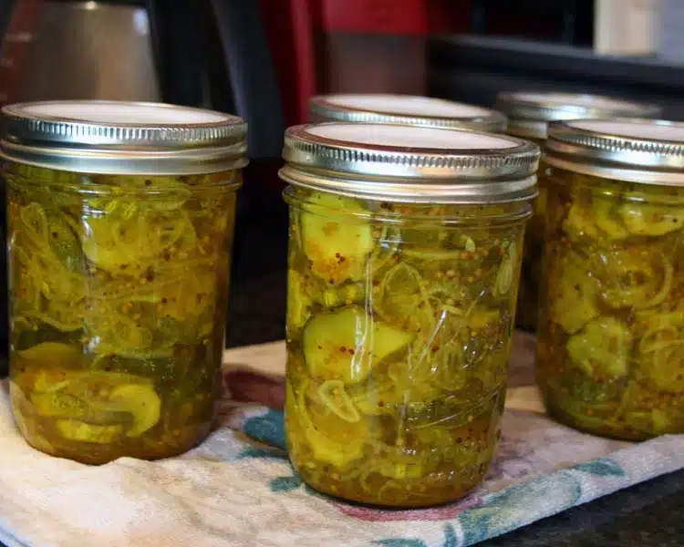 bread and butter pickles